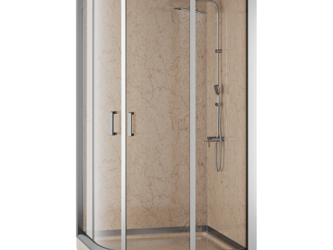Shower cabin 04 Modello 3D