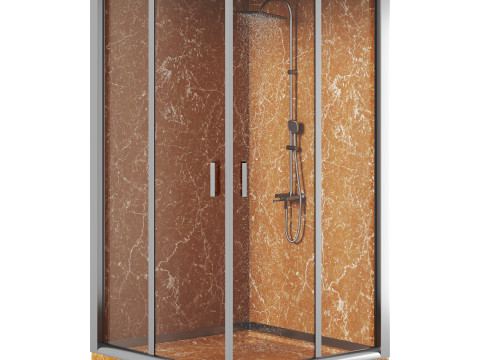 Shower cabin 04 Modello 3D