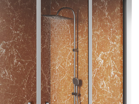 Shower cabin 04 Modello 3D