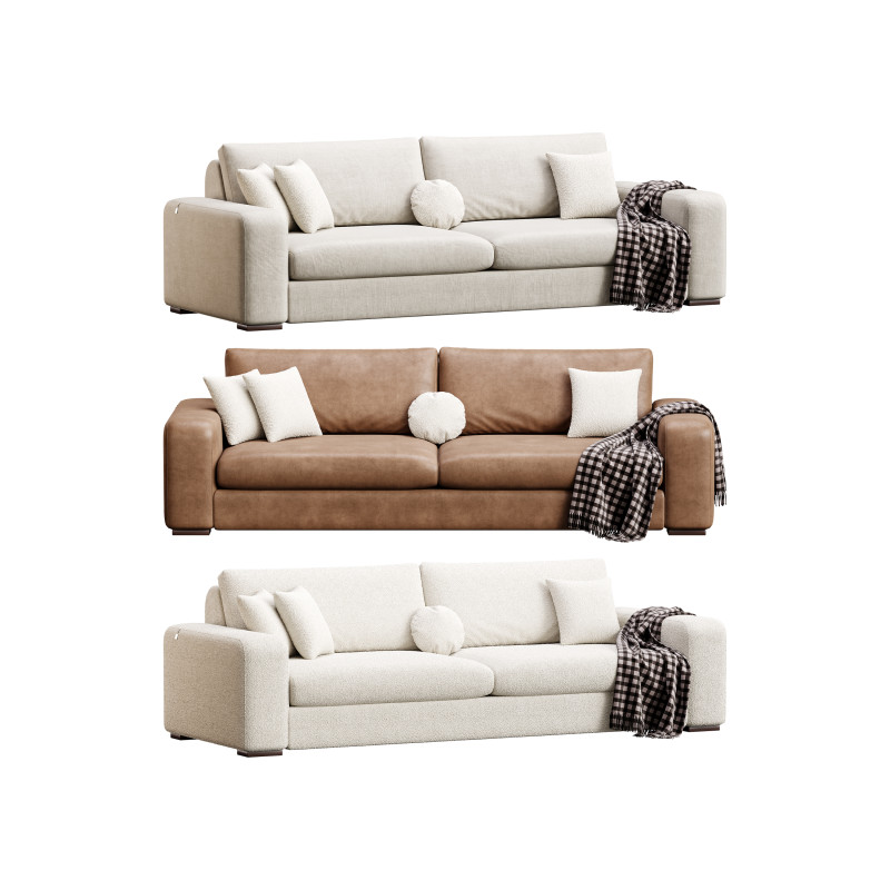 Sofa A30 by Delavega 3D मॉडल .c4d .max .obj .3ds .fbx .stl .blend