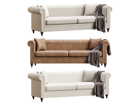 Sofa A71 by Delavega 3Dモデル