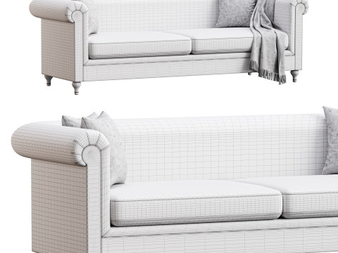 Sofa A71 by Delavega 3D Model