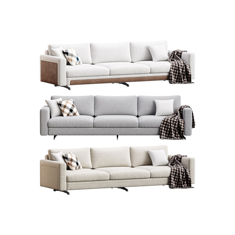 Sofa A101 by Delavega 3D Model .c4d .max .obj .3ds .fbx .stl .blend