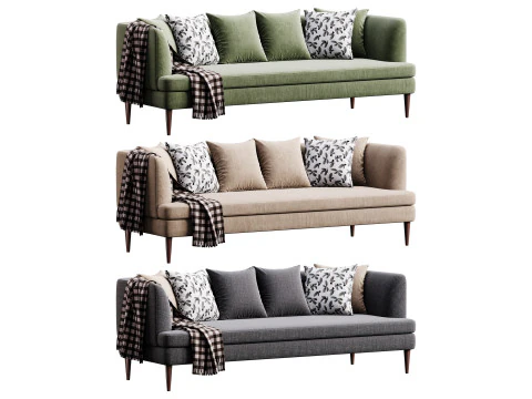 Sof&aacute; A105 por Delavega Modelo 3D