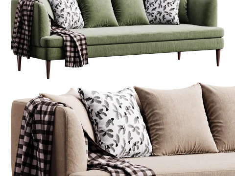 Sofa A105 by Delavega 3D Model