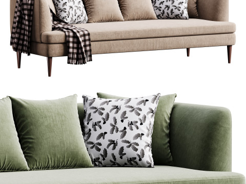 Sofa A105 by Delavega 3D Model