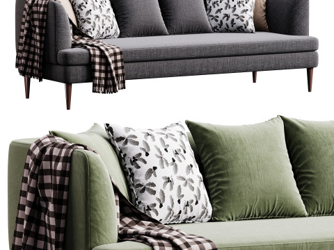 Sofa A105 by Delavega 3D Model