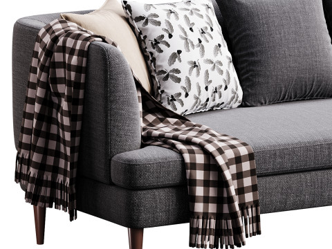 Sofa A105 by Delavega 3D Model