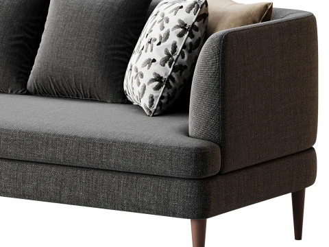Sofa A105 by Delavega 3D Model