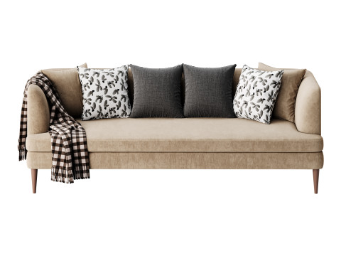 Sofa A105 by Delavega 3D Model