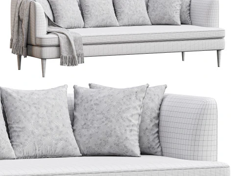 Sofa A105 by Delavega 3D Model