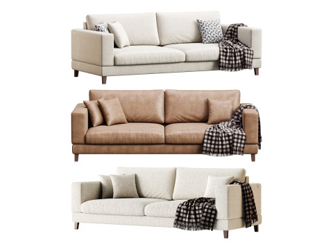 Sofa A111 by Delavega 3D Model