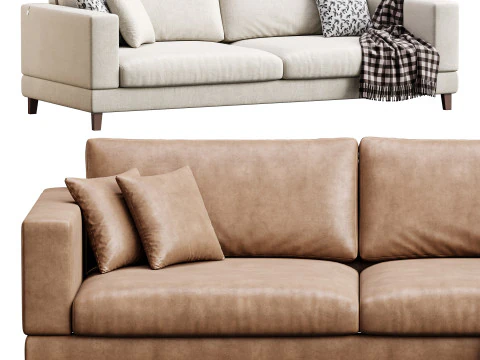 Sofa A111 by Delavega 3D Model
