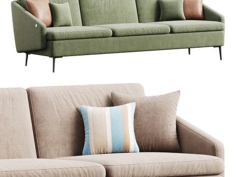 Sofa A119 3D Model
