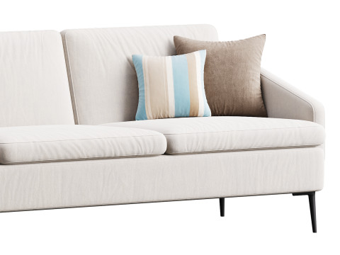 Sofa A119 3D Модель