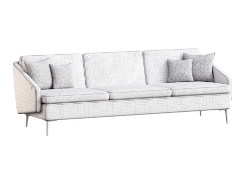 Sofa A119 3D Модель