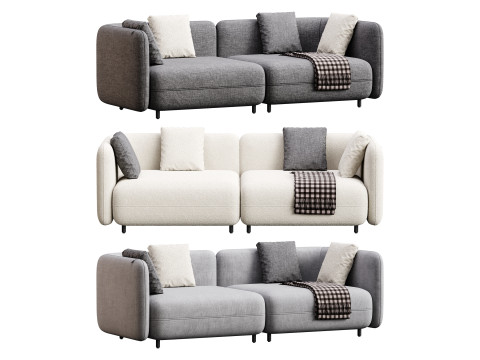 Sofa A123 by Delavega 3Dモデル