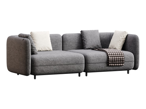 Sofa A123 by Delavega 3D Model