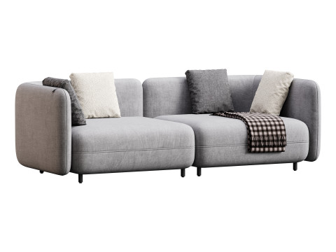 Sofa A123 by Delavega 3D Model