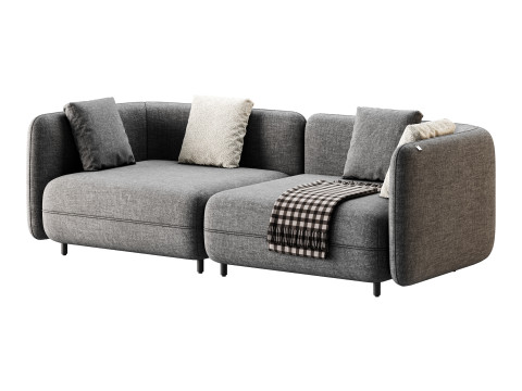 Sofa A123 by Delavega 3D Model