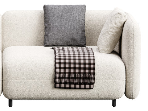 Sofa A123 by Delavega 3D Model