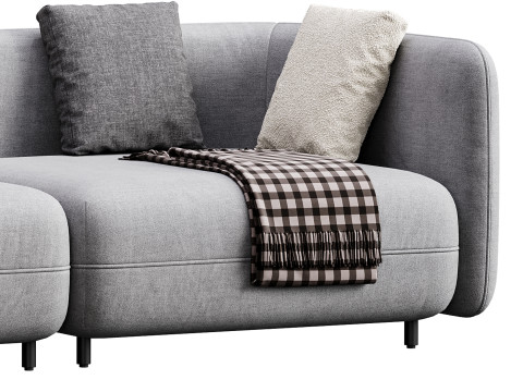 Sofa A123 by Delavega 3D Model