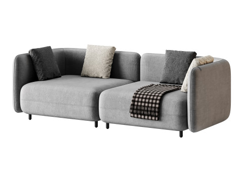 Sofa A123 by Delavega 3D Model