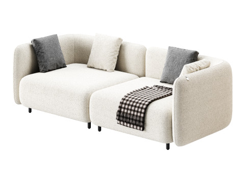 Sofa A123 by Delavega 3D Model