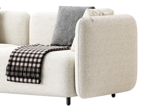 Sofa A123 by Delavega 3D Model