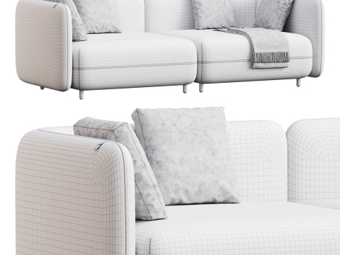 Sofa A123 by Delavega 3D Model