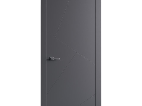 Modern entrance door 86 3D Модель