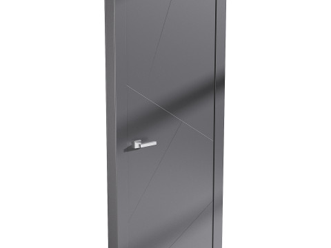 Modern entrance door 86 3D Модель