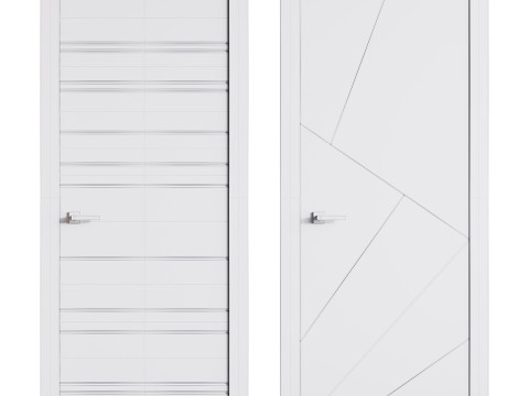 Modern entrance door 86 3D Модель