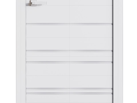 Modern entrance door 86 3D Модель