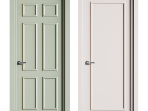 Modern entrance door 87 3D मॉडल