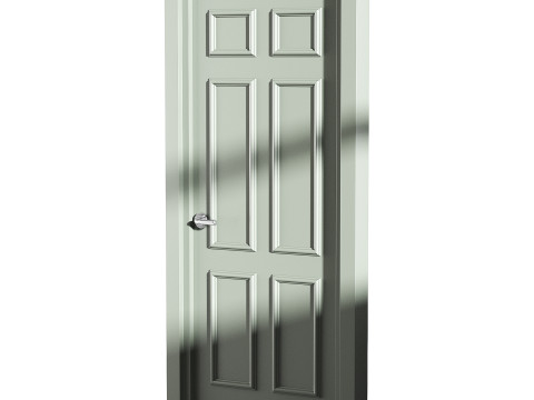 Modern entrance door 87 3D मॉडल