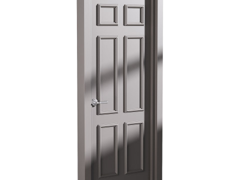 Modern entrance door 87 3D मॉडल