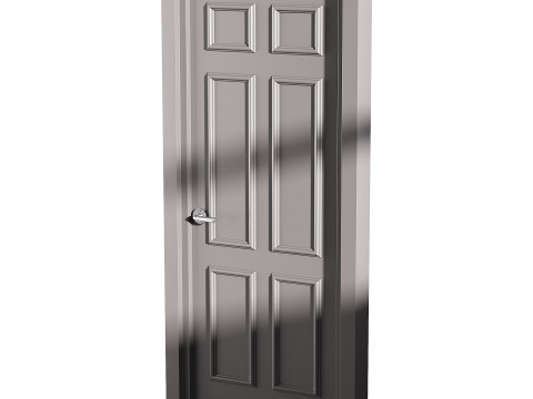 Modern entrance door 87 3D मॉडल