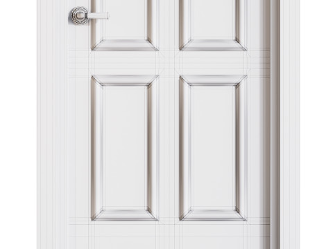 Modern entrance door 87 3D मॉडल