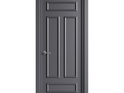 Modern entrance door 88 3D 模型