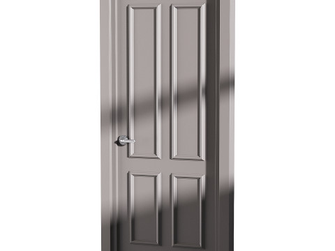 Modern entrance door 88 3D 模型