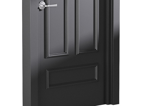 Modern entrance door 88 3D 模型