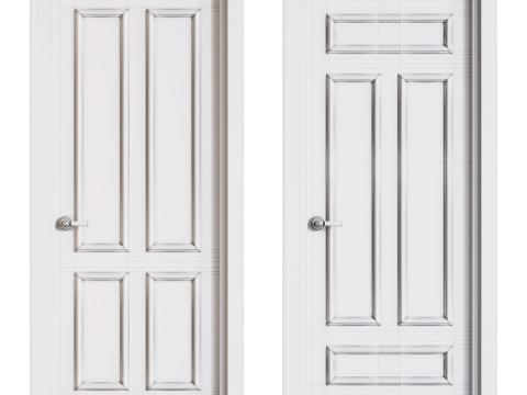 Modern entrance door 88 3D 模型