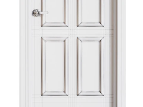 Porta de entrada moderna 88 Modelo 3D