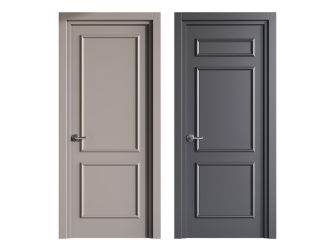 Modern entrance door 89 Modelo 3D