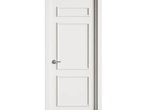 Porta de entrada moderna 89 Modelo 3D