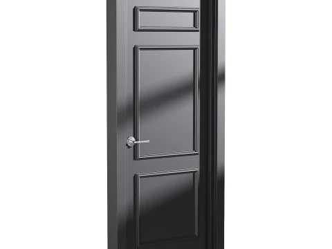 Porta de entrada moderna 89 Modelo 3D