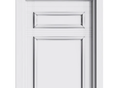 Porta de entrada moderna 89 Modelo 3D