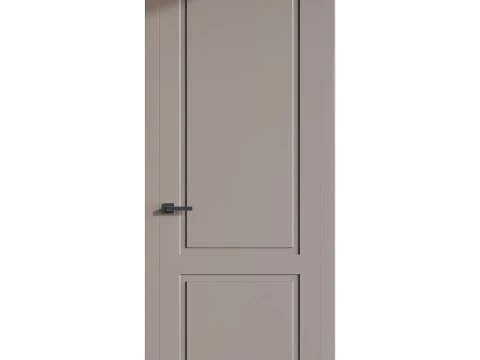 Modern entrance door 90 3D Model