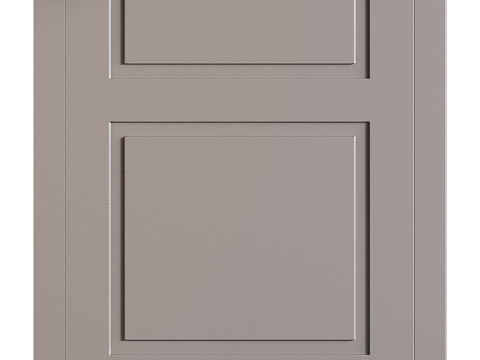 Modern entrance door 90 3D 模型